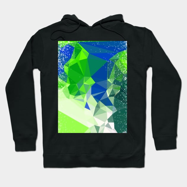 Fresh forest sky abstract Hoodie by SilverPixieArt